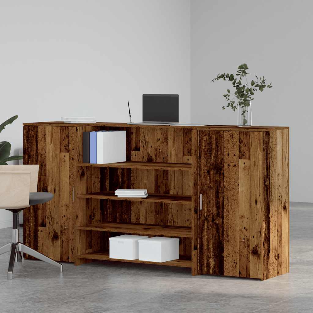 Recepcijski stol 200x50x103,5 cm od konstruiranog drva