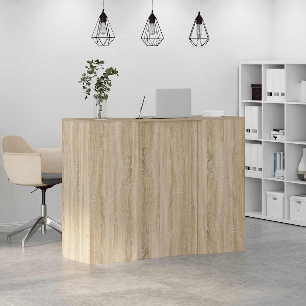 Recepcijski stol 135x50x103,5 cm od konstruiranog drva