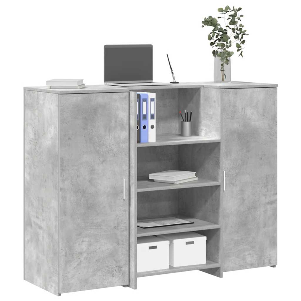 Recepcijski stol 135x50x103,5 cm konstruiranog drva