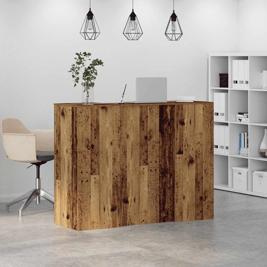 Recepcijski stol 135x50x103,5 cm od konstruiranog drva