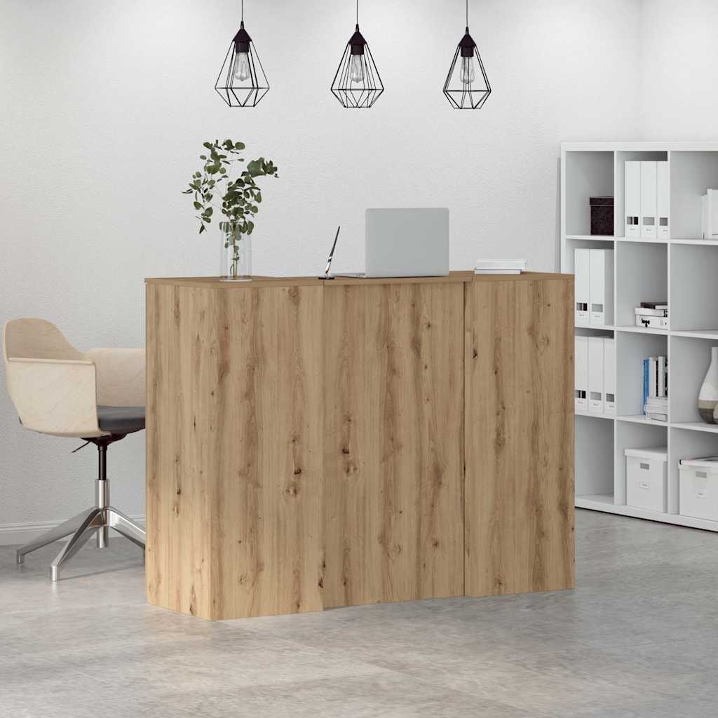 Recepcijski stol 135x50x103,5 cm od konstruiranog drva