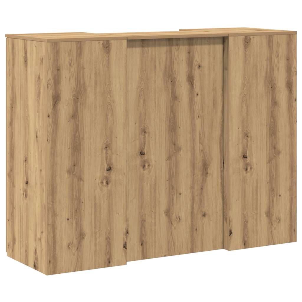 Recepcijski stol 135x50x103,5 cm od konstruiranog drva