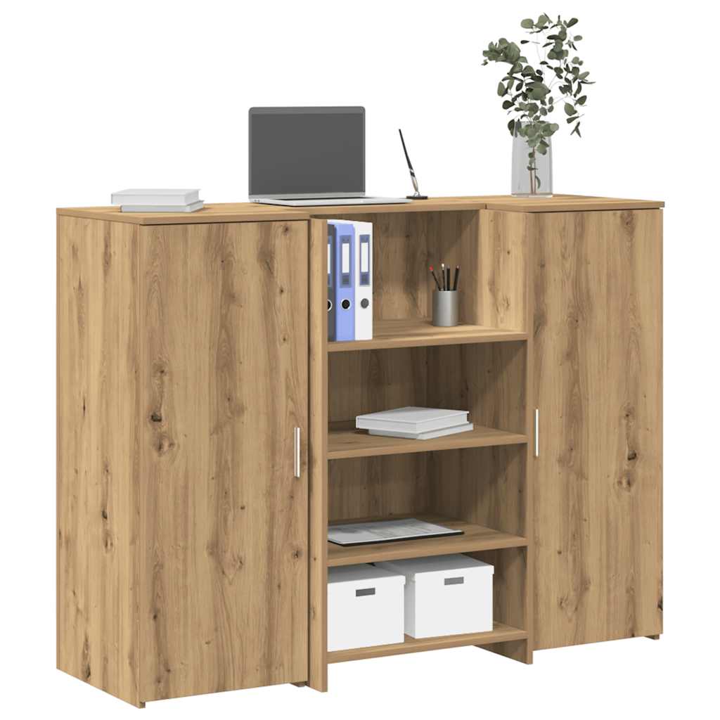 Recepcijski stol 135x50x103,5 cm od konstruiranog drva