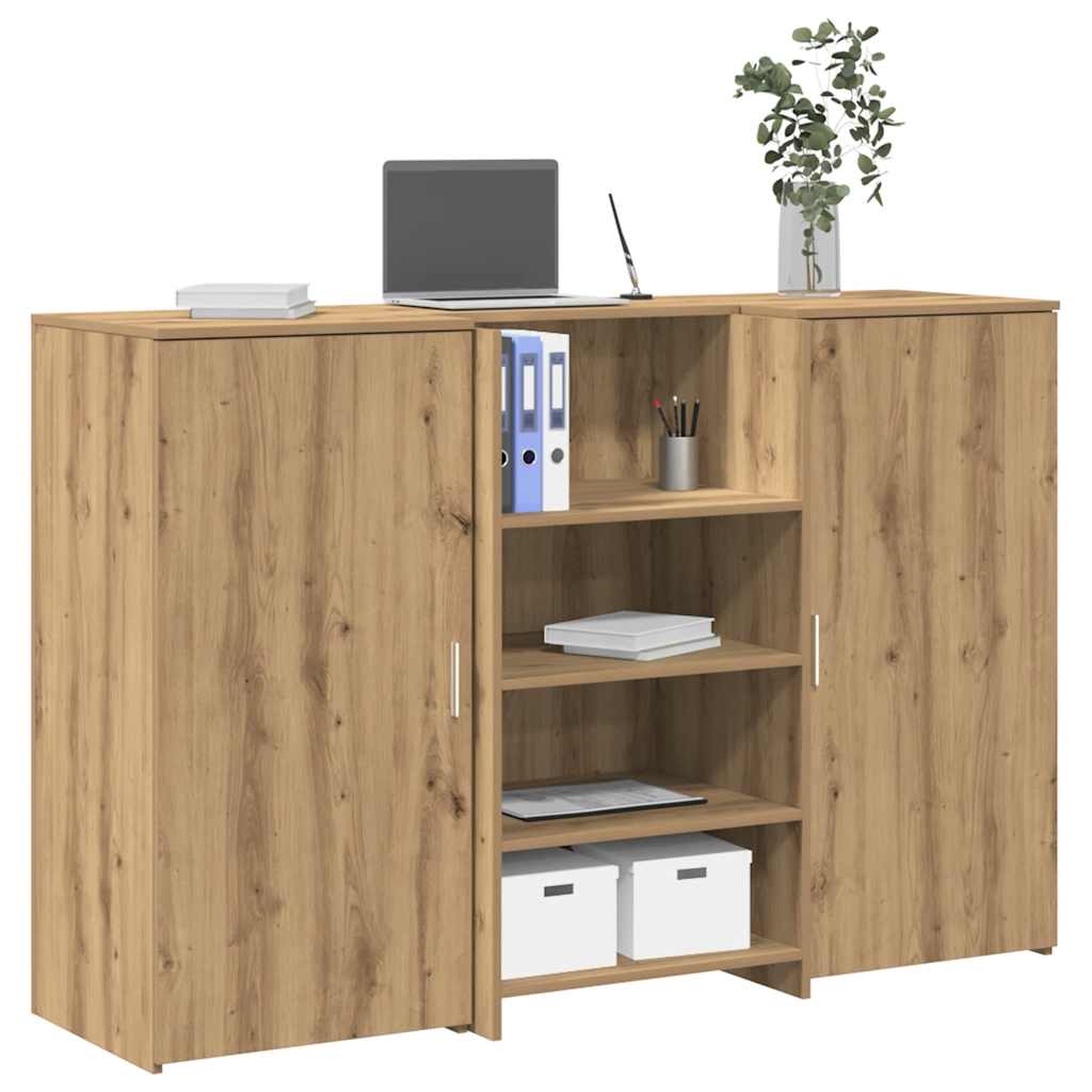 Recepcijski stol 155x50x103,5 cm od konstruiranog drva