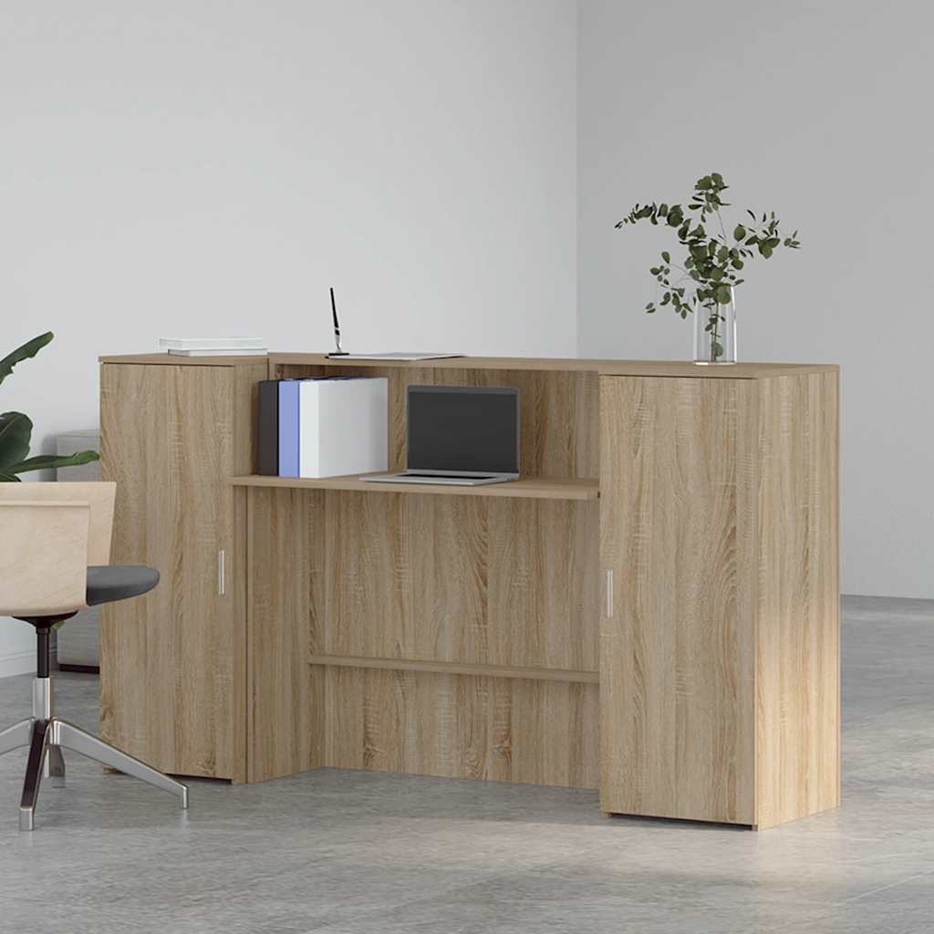 Recepcijski stol 180x50x103,5 cm od konstruiranog drva
