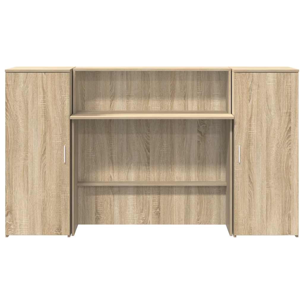 Recepcijski stol 180x50x103,5 cm od konstruiranog drva