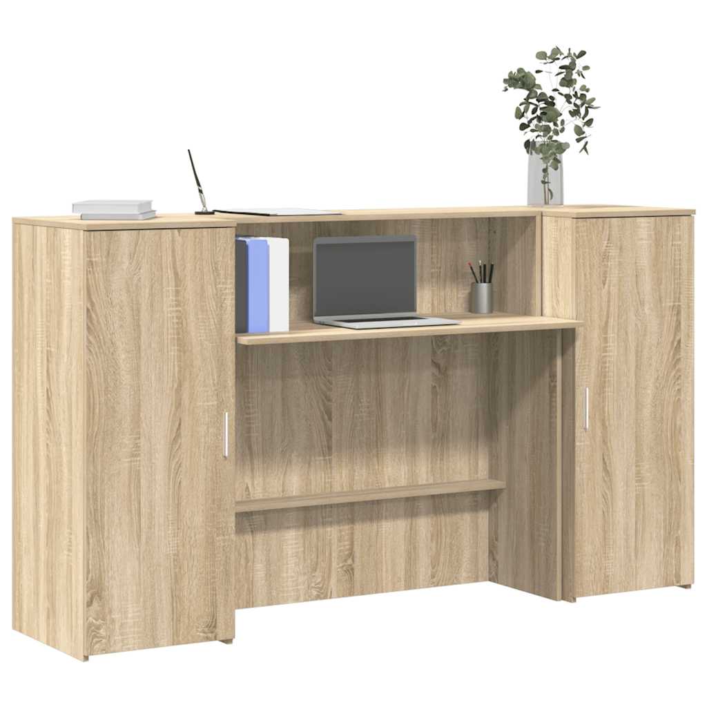 Recepcijski stol 180x50x103,5 cm od konstruiranog drva