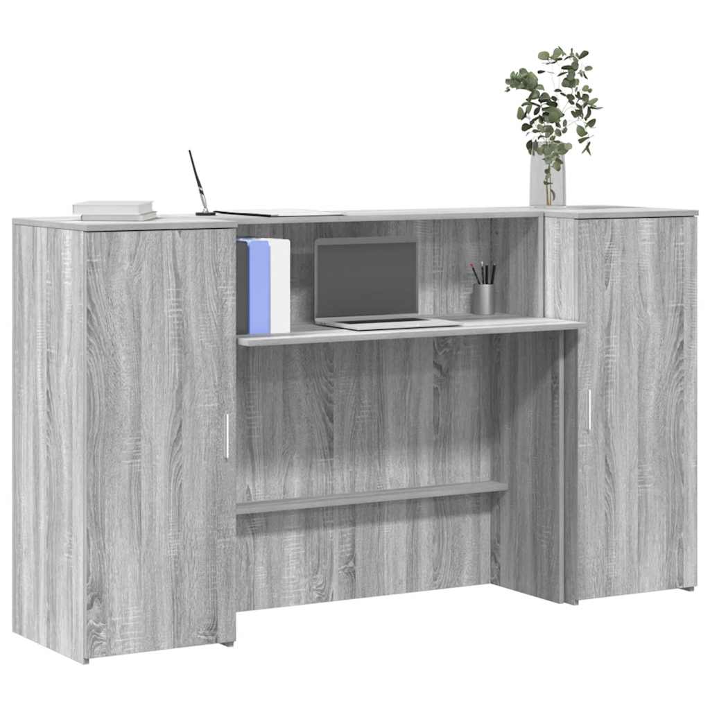 Recepcijski stol 180x50x103,5 cm od konstruiranog drva