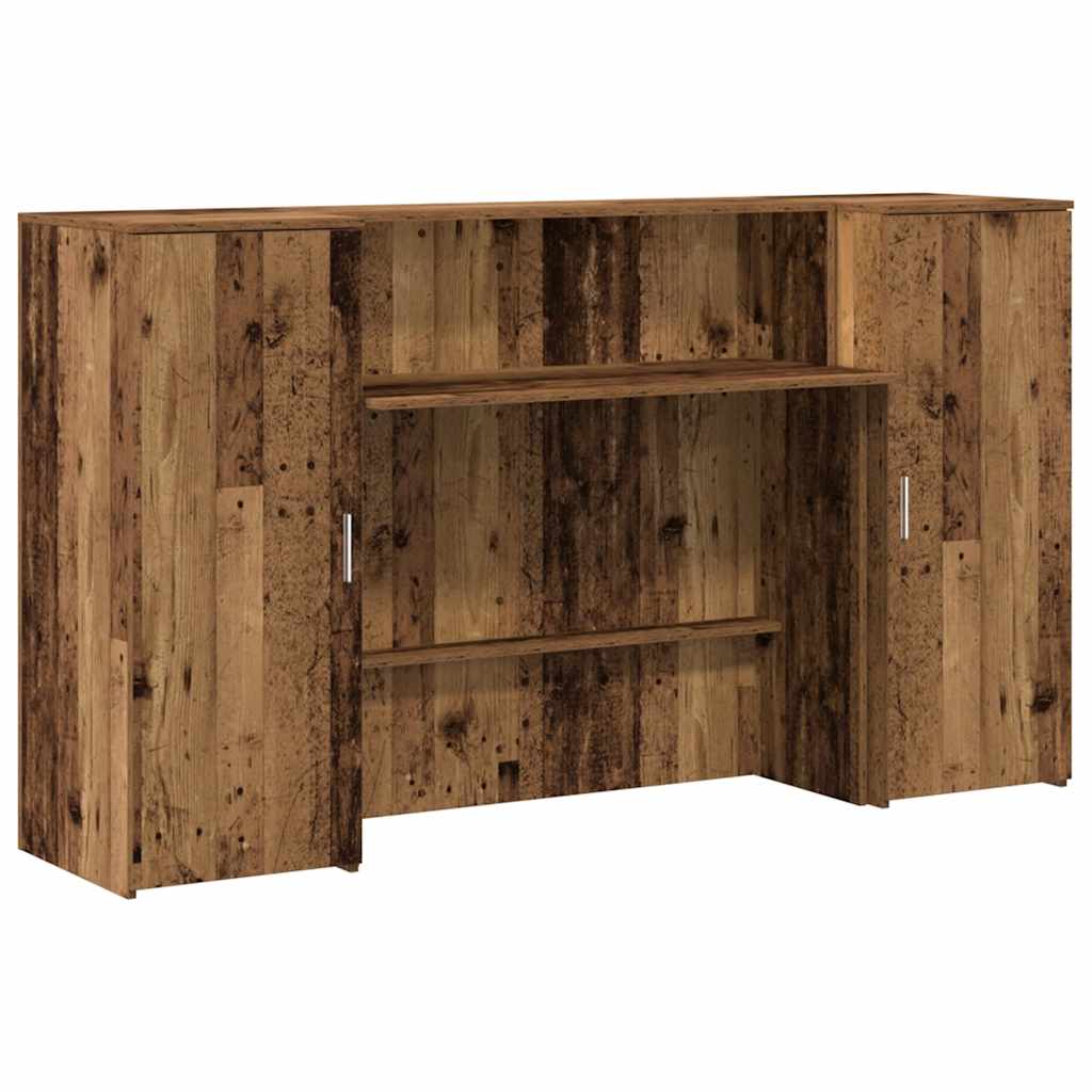 Recepcijski stol 180x50x103,5 cm od konstruiranog drva