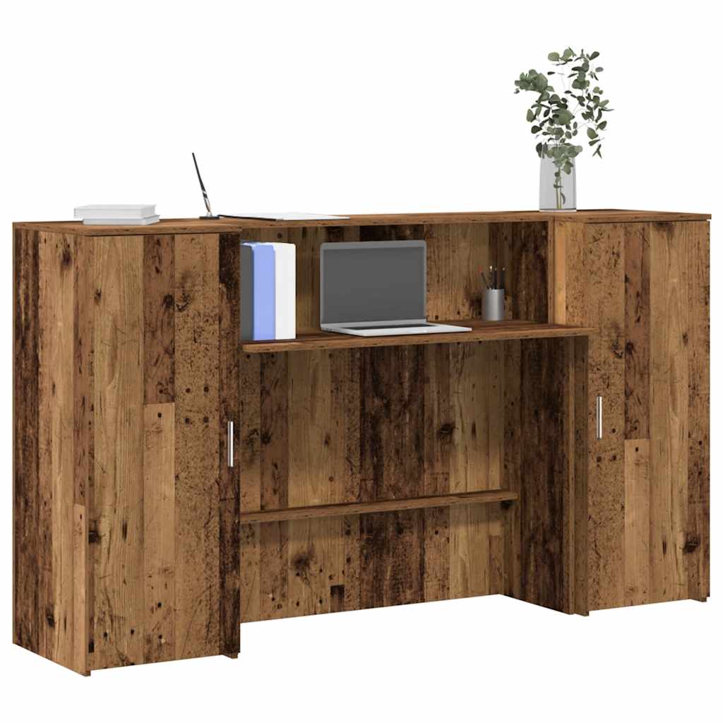 Recepcijski stol 180x50x103,5 cm od konstruiranog drva