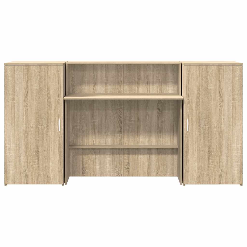 Recepcijski stol 200x50x103,5 cm od konstruiranog drva