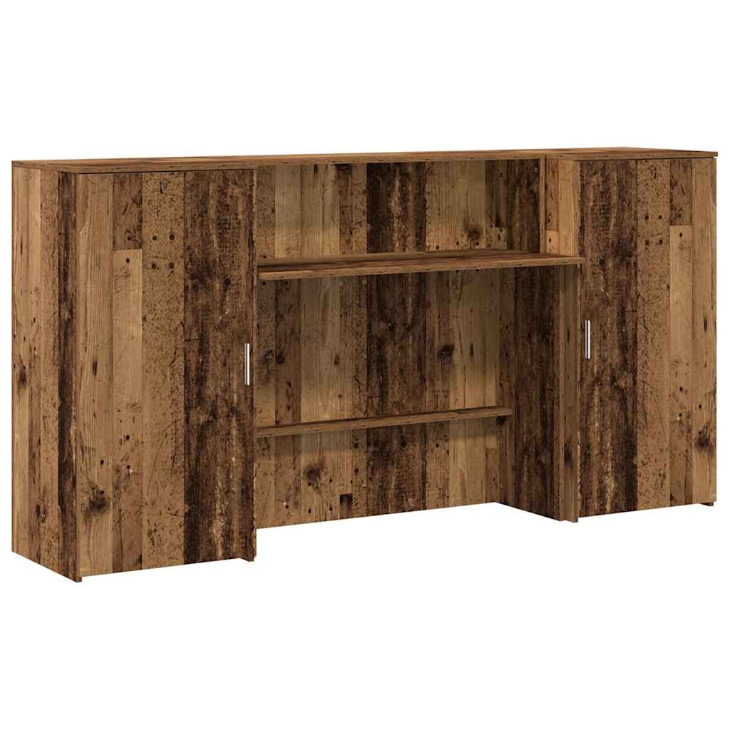 Recepcijski stol 200x50x103,5 cm od konstruiranog drva