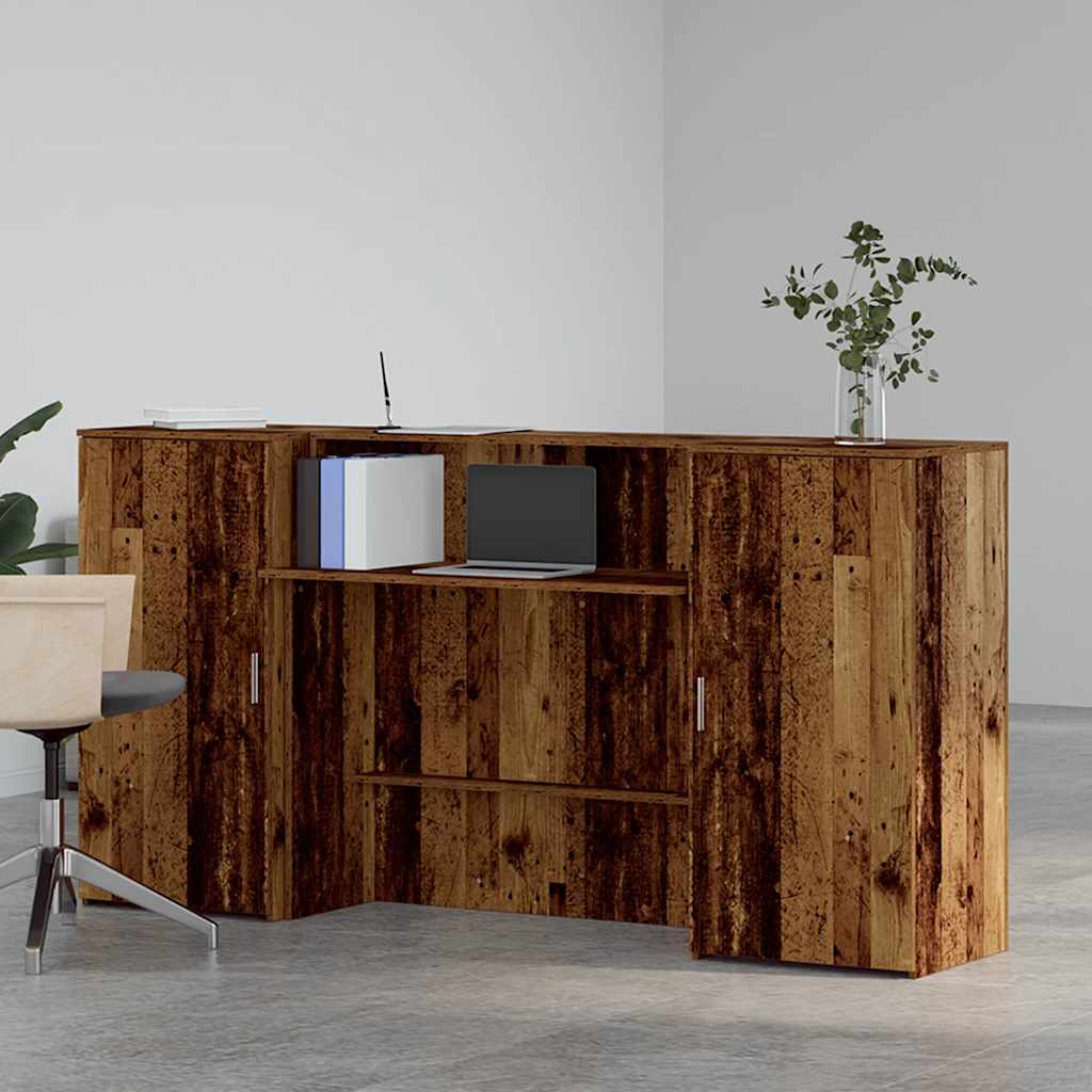 Recepcijski stol 200x50x103,5 cm od konstruiranog drva