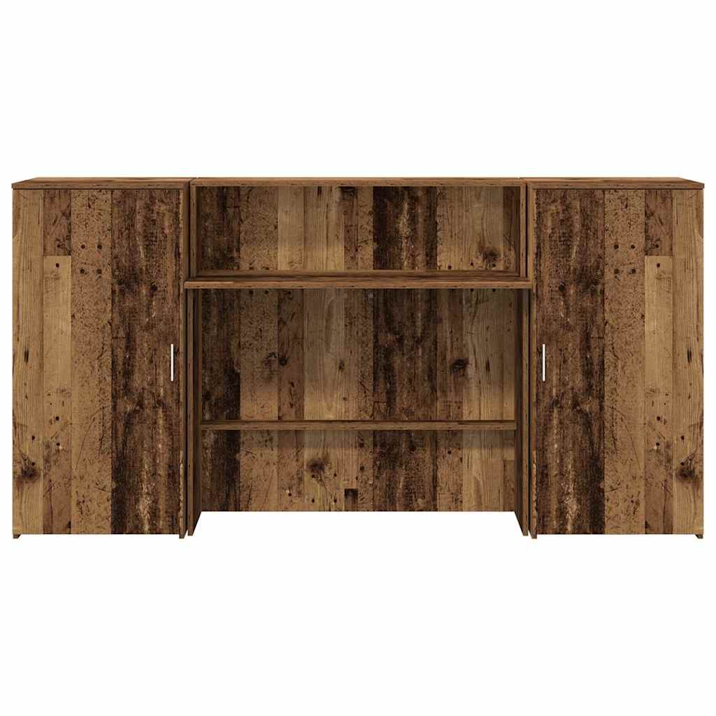 Recepcijski stol 200x50x103,5 cm od konstruiranog drva