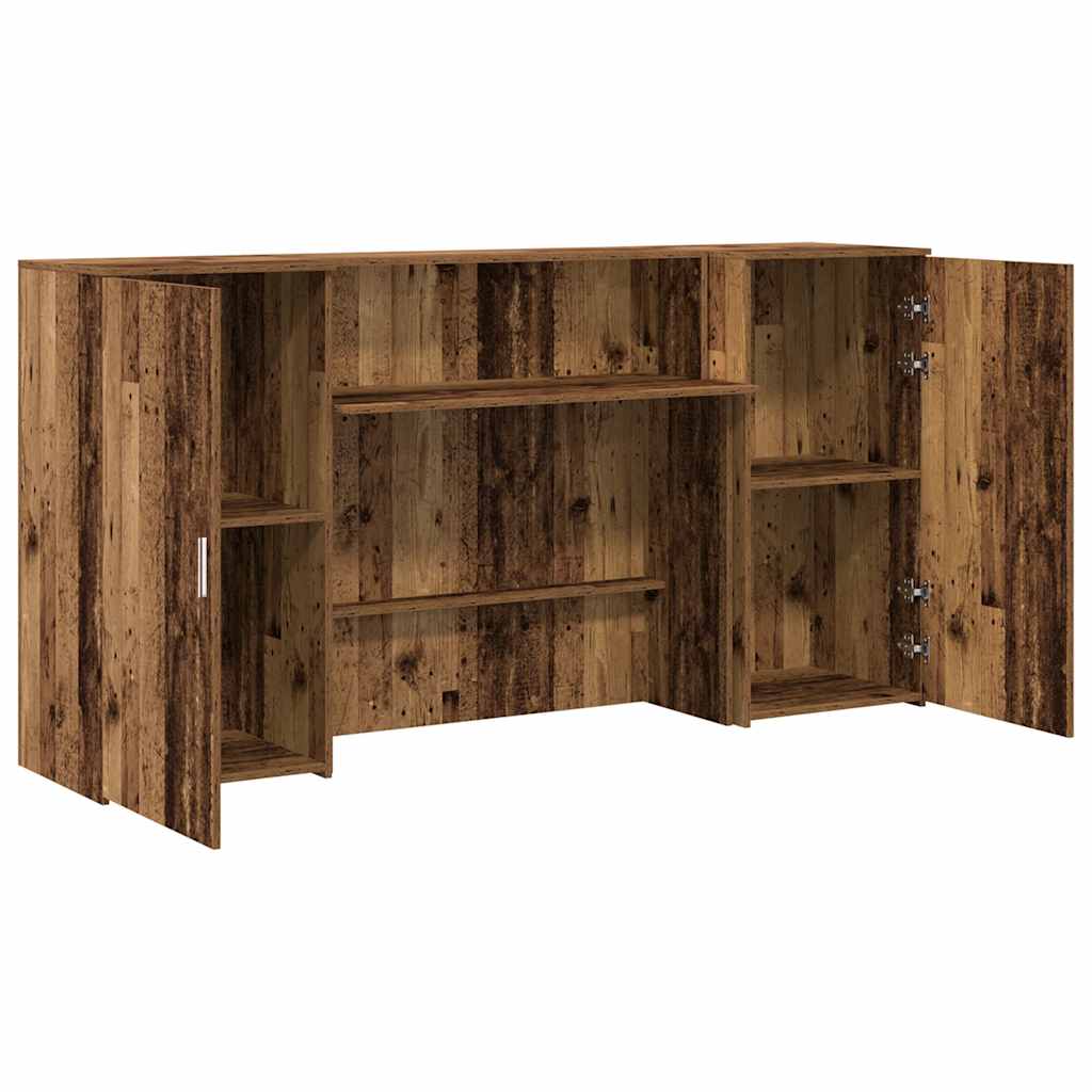 Recepcijski stol 200x50x103,5 cm od konstruiranog drva