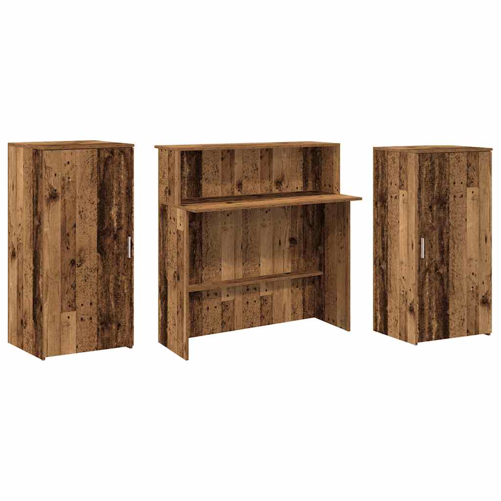 Recepcijski stol 200x50x103,5 cm od konstruiranog drva