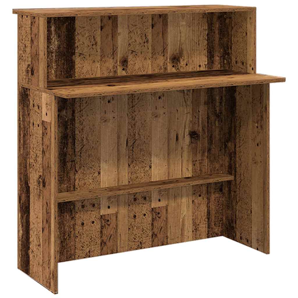 Recepcijski stol 200x50x103,5 cm od konstruiranog drva