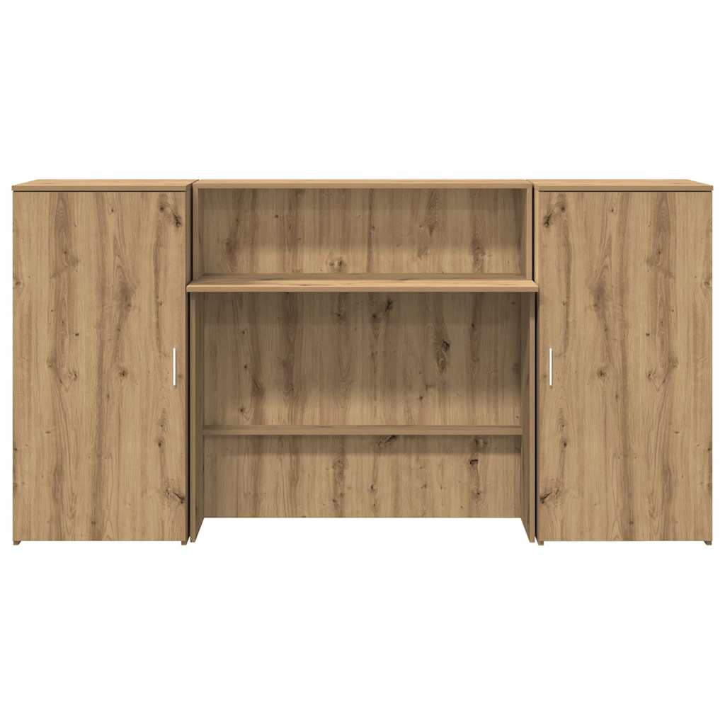 Recepcijski stol 200x50x103,5 cm od konstruiranog drva