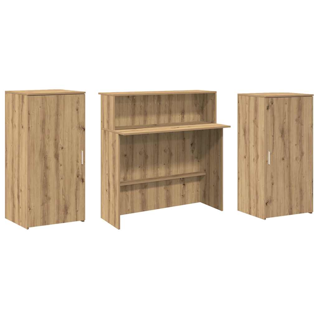 Recepcijski stol 200x50x103,5 cm od konstruiranog drva