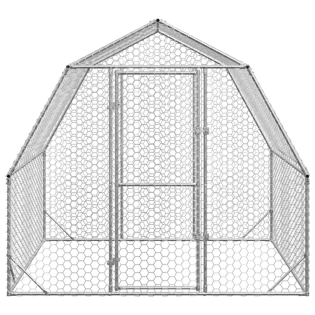 Chicken Run 2,5x2x2,25 m pocinčani čelik