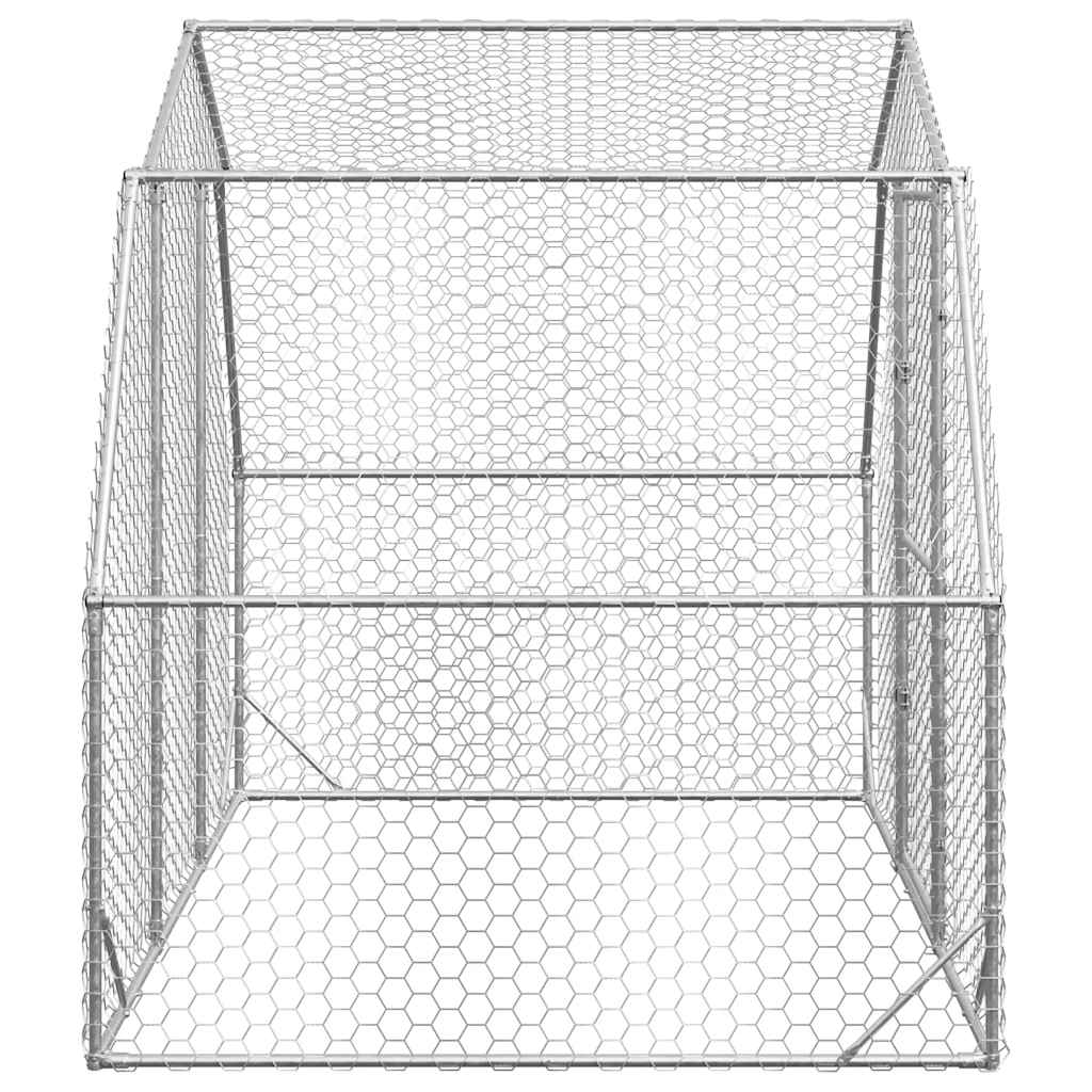 Chicken Run 2,5x2x2,25 m pocinčani čelik