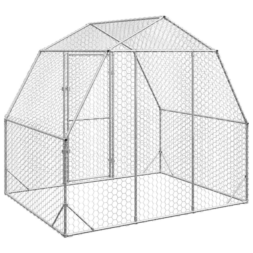 Chicken Run 2,5x2x2,25 m pocinčani čelik
