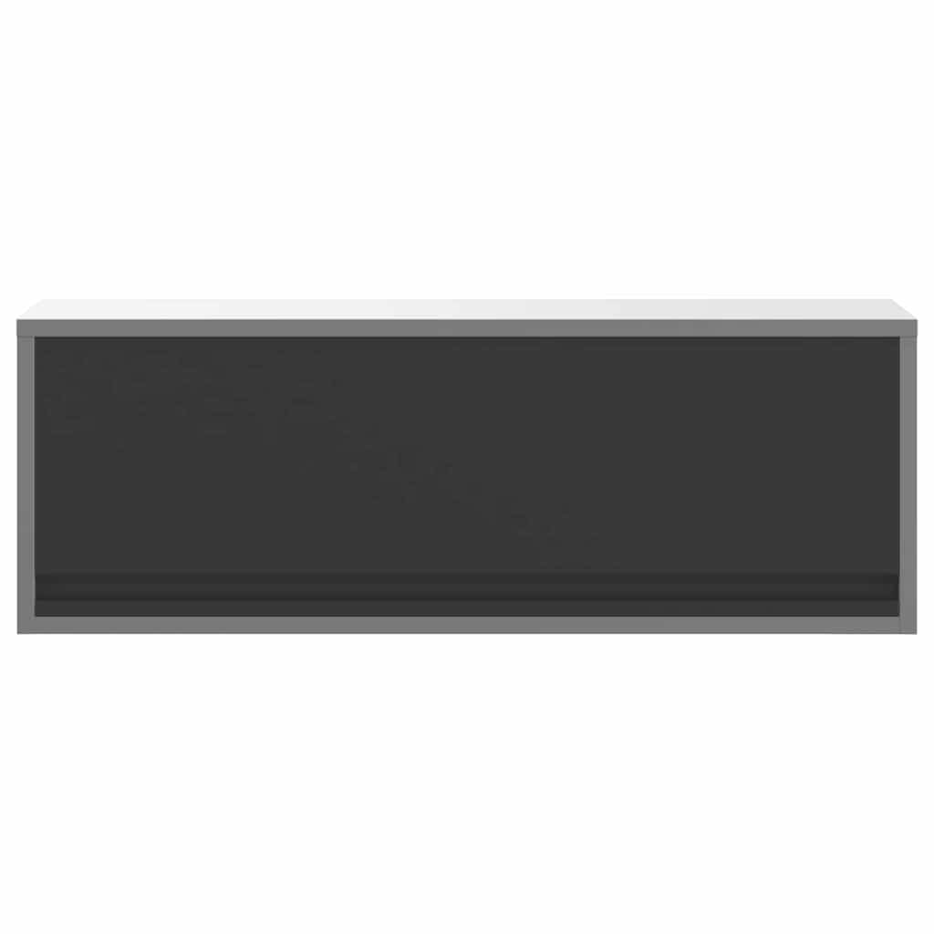 Ormar za alate s pohranom Crna i Siva 100 x 25 x 35 cm