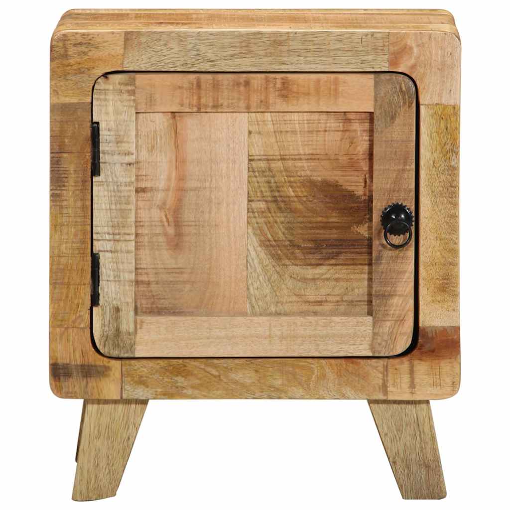 Noćni ormarić 2 kom 40x32x46 cm puno drvo grubo mango
