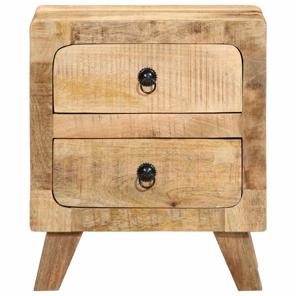 Noćni ormarić 40x32x46 cm Puno drvo Grubo Mango