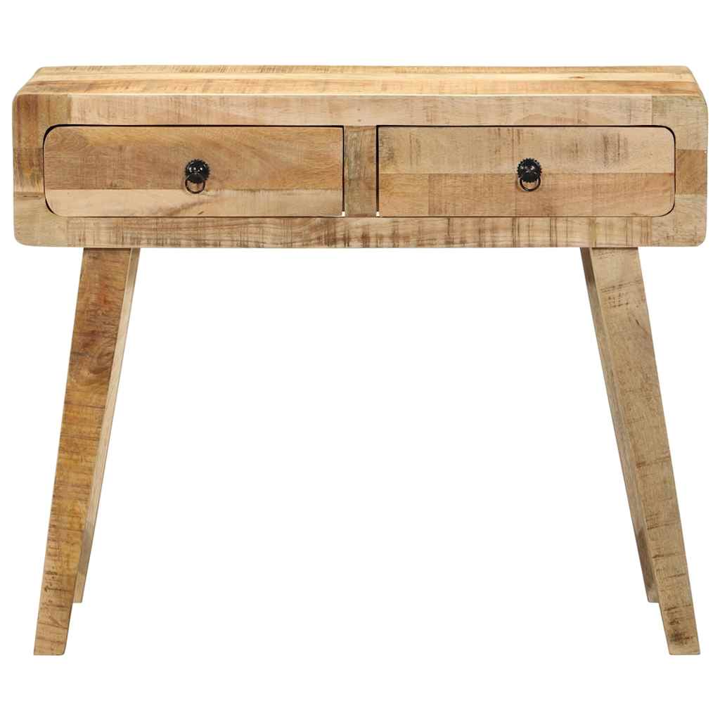 Konzolni stol 90x32x75 cm Puno drvo Grubo Mango