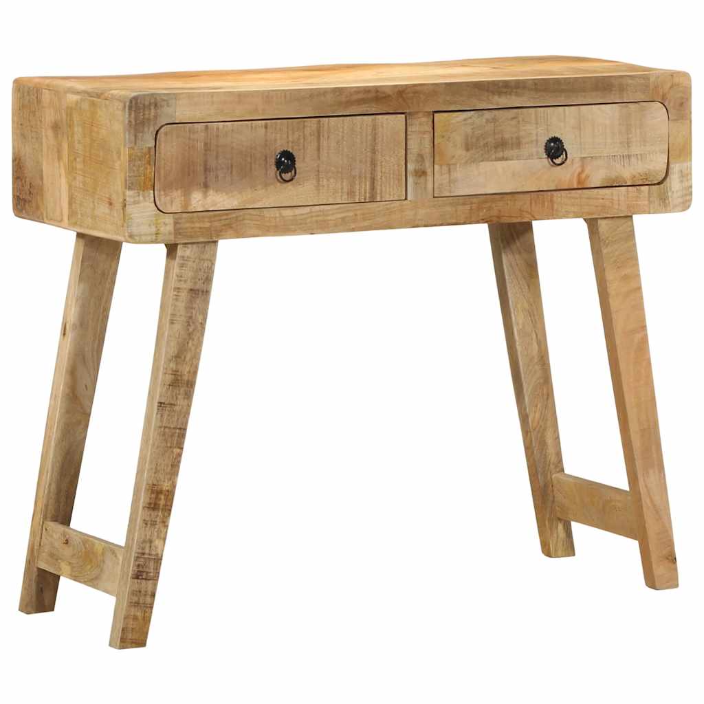 Konzolni stol 90x32x75 cm Puno drvo Grubo Mango