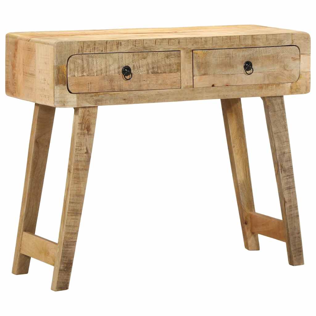 Konzolni stol 90x32x75 cm Puno drvo Grubo Mango