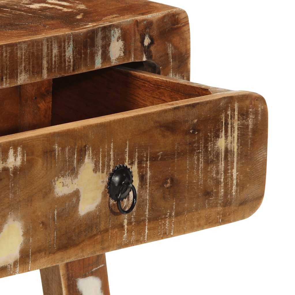 Konzolni stol 90x32x75 cm od masivnog obnovljenog drva