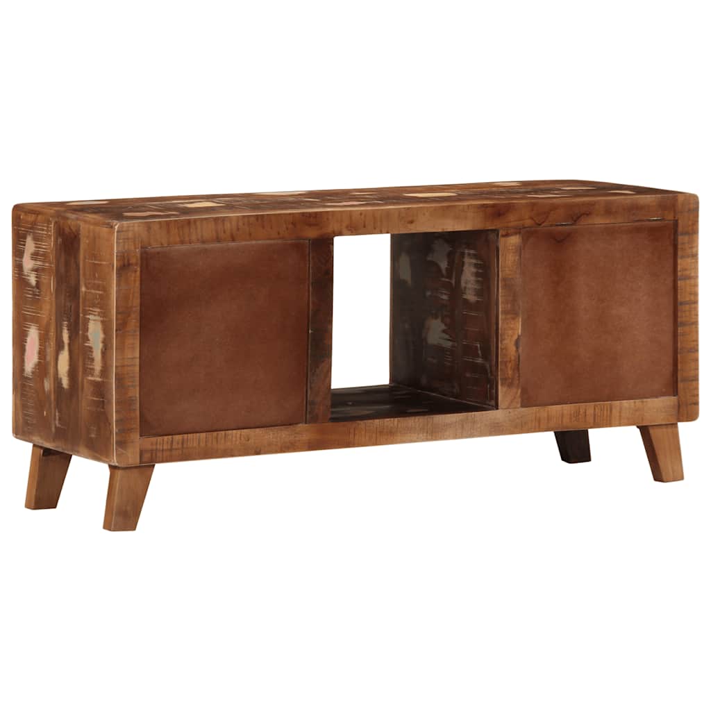 TV ormarić 105x46x32 cm od masivnog obnovljenog drva