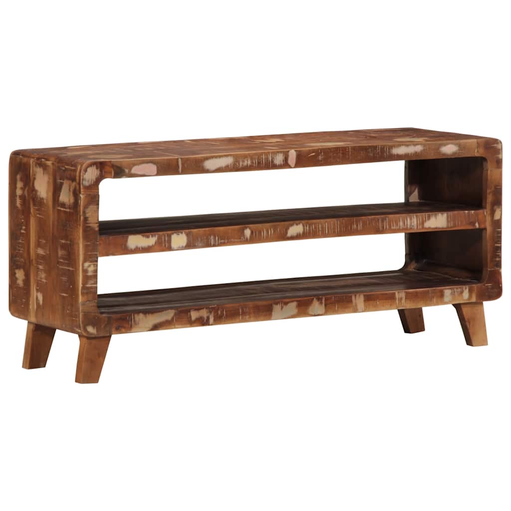TV ormarić 105x46x32 cm od masivnog obnovljenog drva
