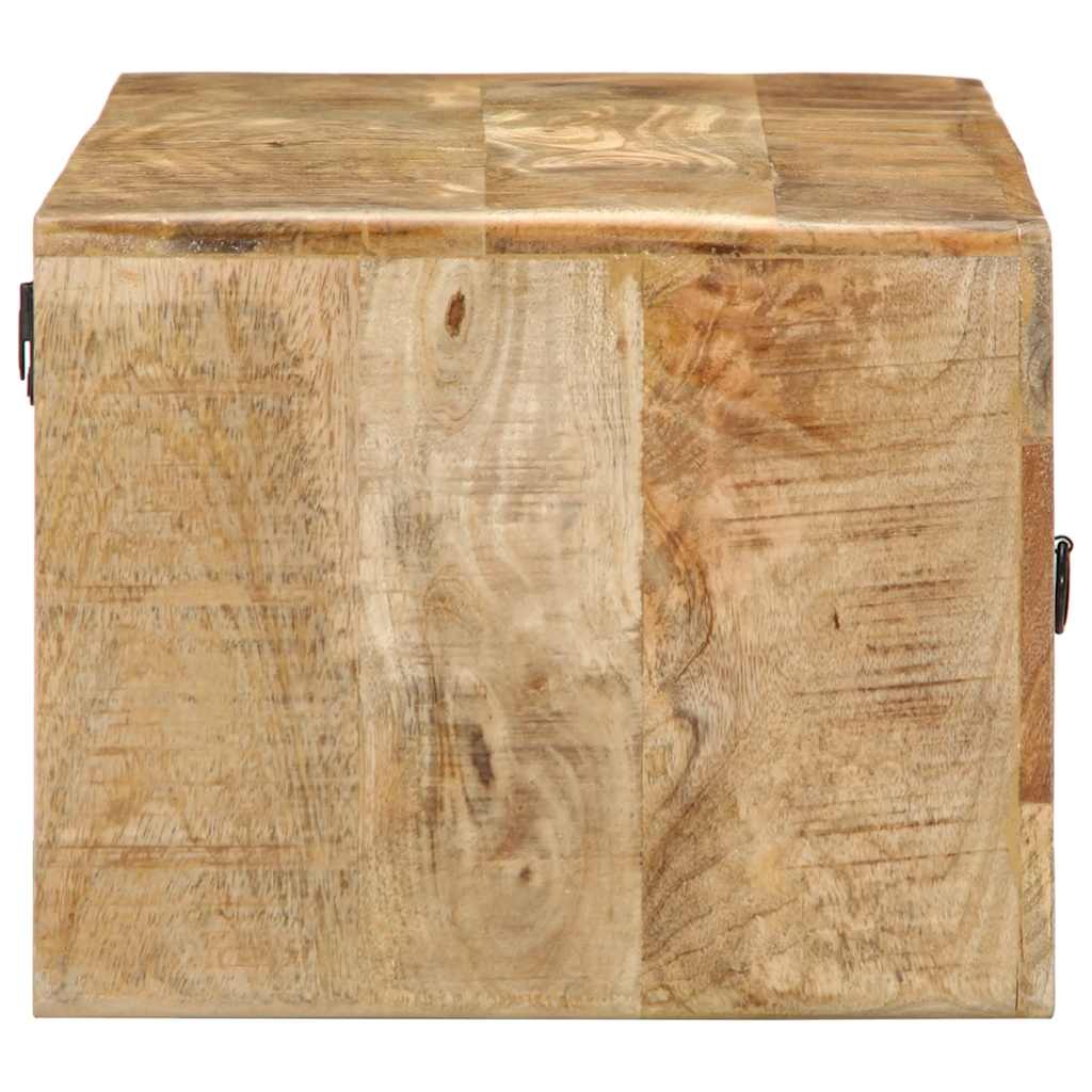 Zidni TV ormarić 100x32x25 cm puno drvo grubo mango