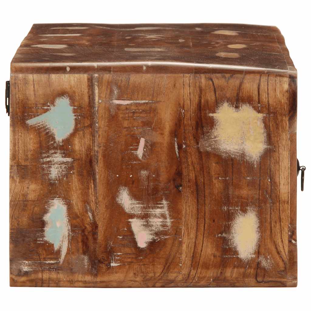Zidni TV ormarić 100x32x25 cm Obrađeno puno drvo