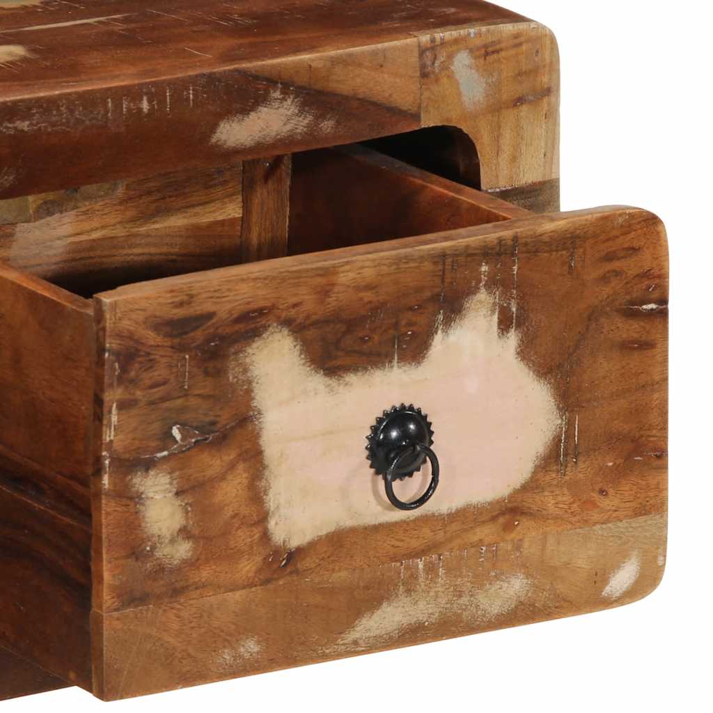 Zidni TV ormarić 100x32x25 cm Obrađeno puno drvo