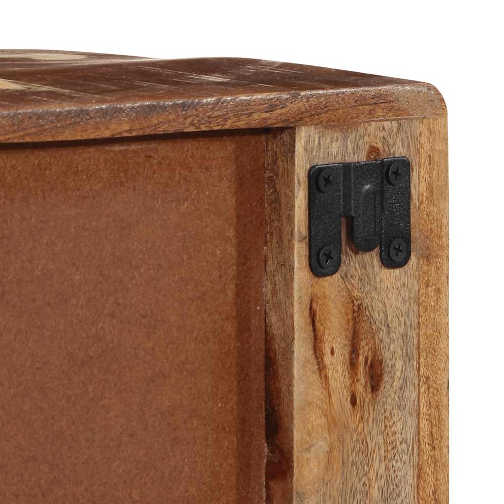 Zidni TV ormarić 100x32x25 cm Obrađeno puno drvo