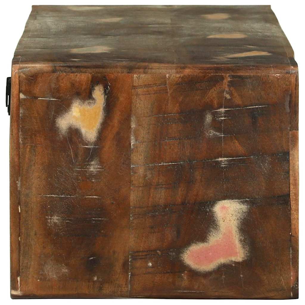 TV ormar Šareni 80 x 30 x 25 cm Čvrsto drvo iz reciklaže