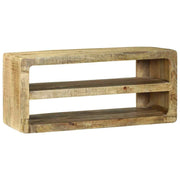 TV ormar s policom Smeđa 80 x 32 x 36 cm Čvrsto drvo manga