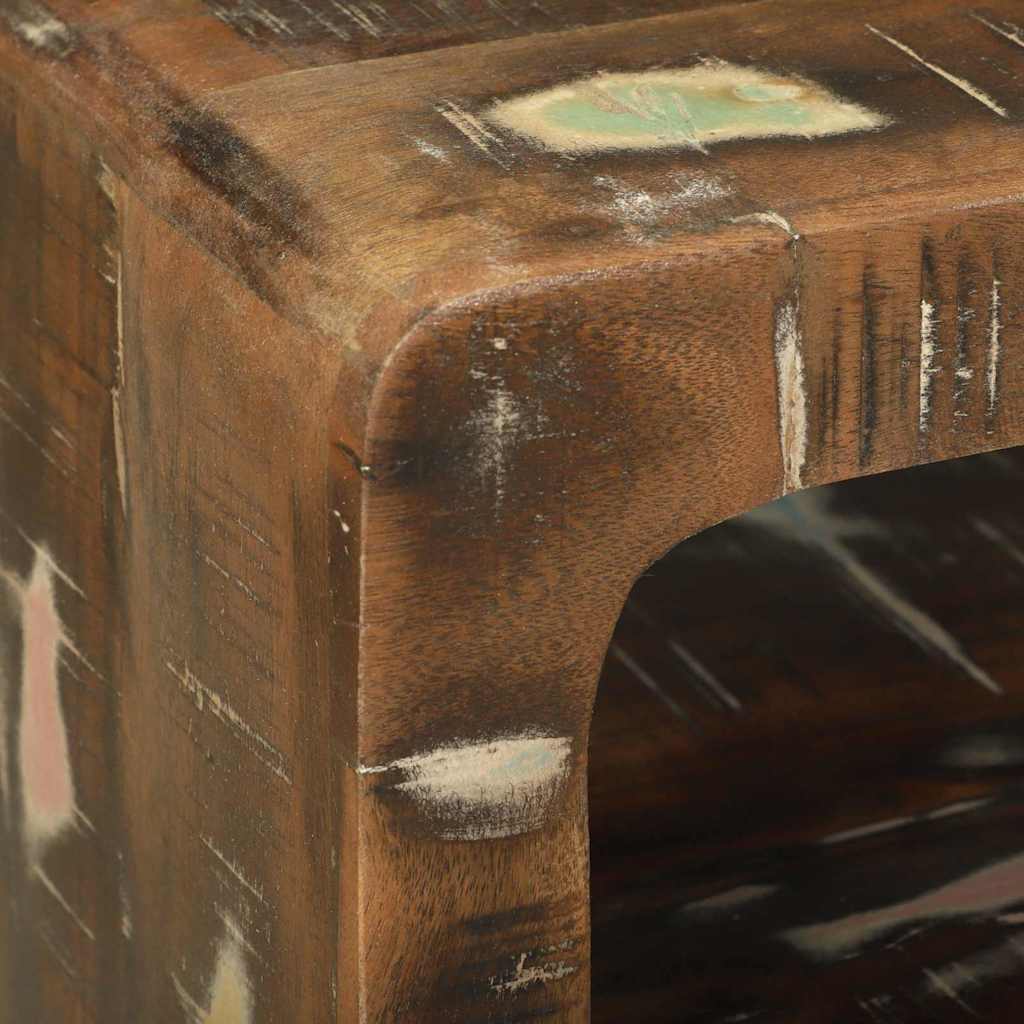 TV ormar Šareni 100 x 32 x 36 cm Čvrsto drvo iz reciklaže