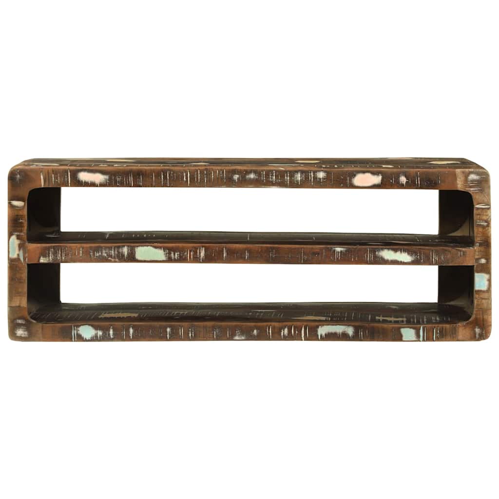 TV ormar Šareni 100 x 32 x 36 cm Čvrsto drvo iz reciklaže