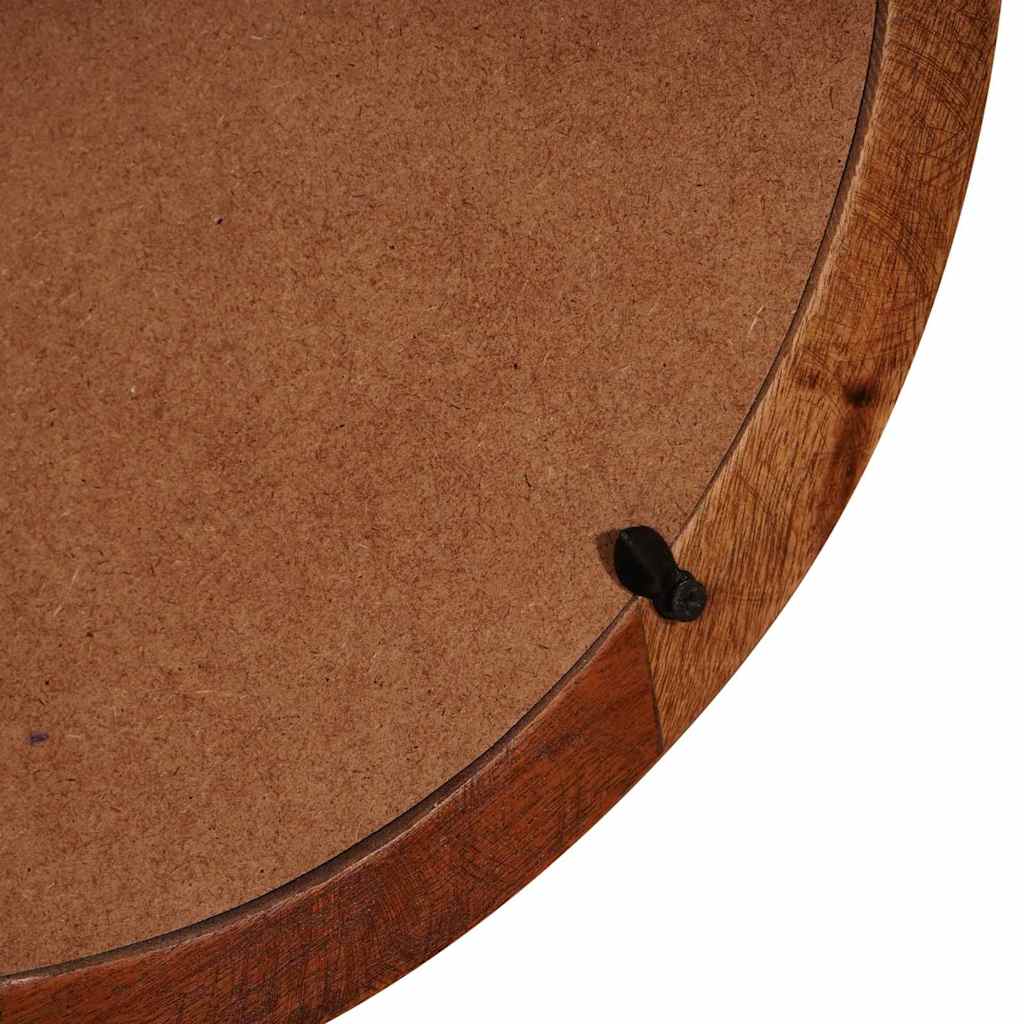 Toaletni stol Smeđa 90 x 76 x 45 cm Čvrsto drvo iz reciklaže