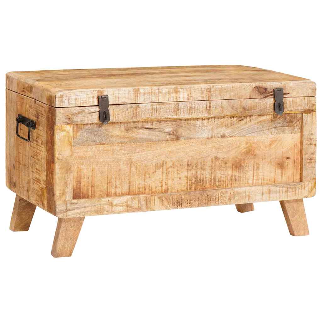 Kutija za spremanje 70 x 35 x 40 cm masivno drvo manga