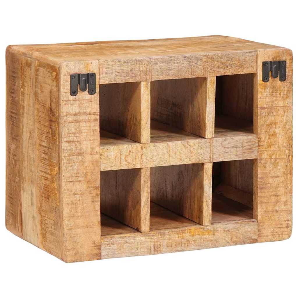 Stalak za vino Smeđa 44 x 30 x 35 cm Čvrsto drvo manga