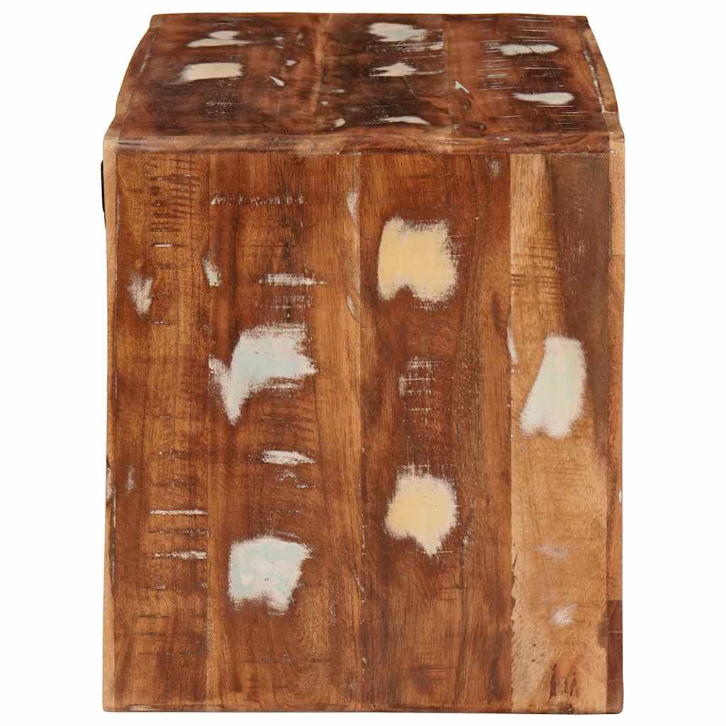 Stalak za vino Smeđa 44 x 30 x 35 cm Čvrsto drvo iz reciklaže