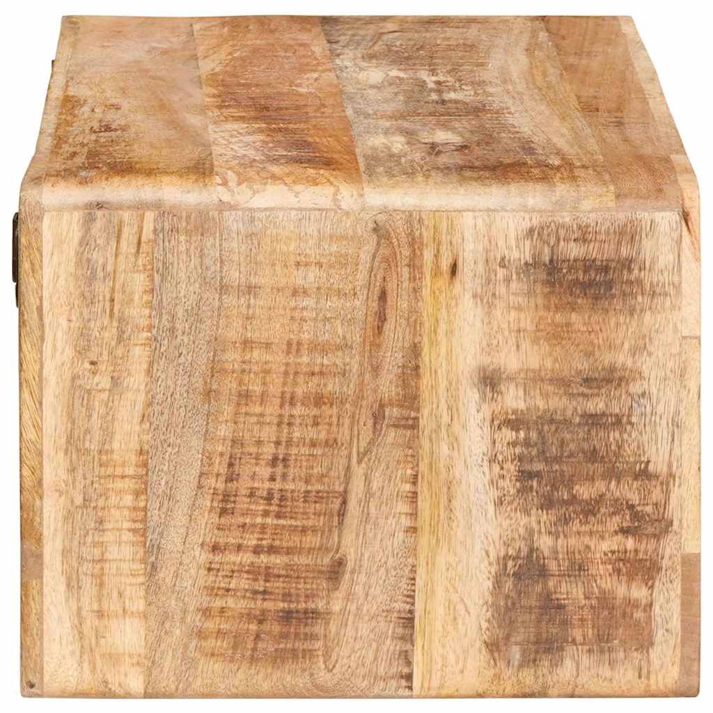 Noćni ormarić 2 pcs Smeđa 45 x 30 x 24 cm Čvrsto drvo manga