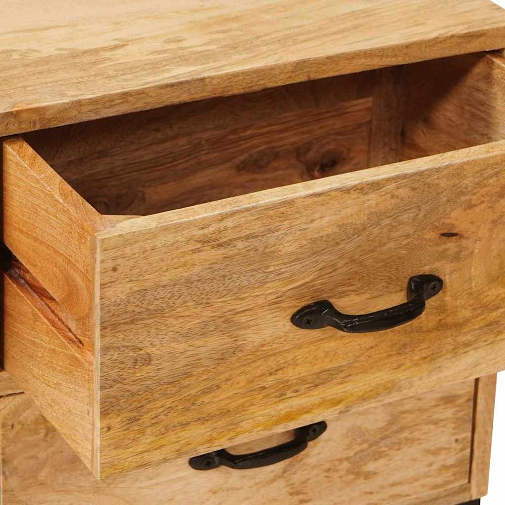TV stalci s ladicama Smeđa 110 x 30 x 46 cm Čvrsto drvo manga