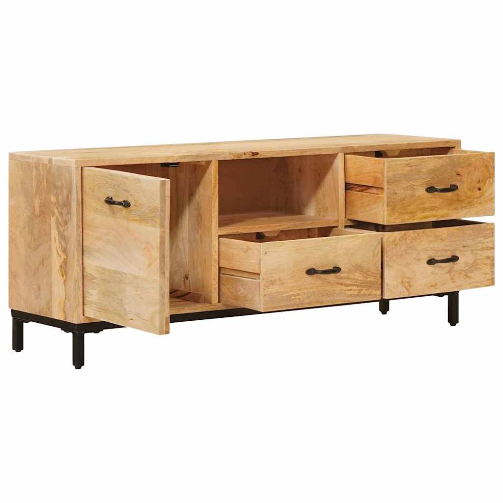 TV stalci s ladicama Smeđa 110 x 30 x 46 cm Čvrsto drvo manga